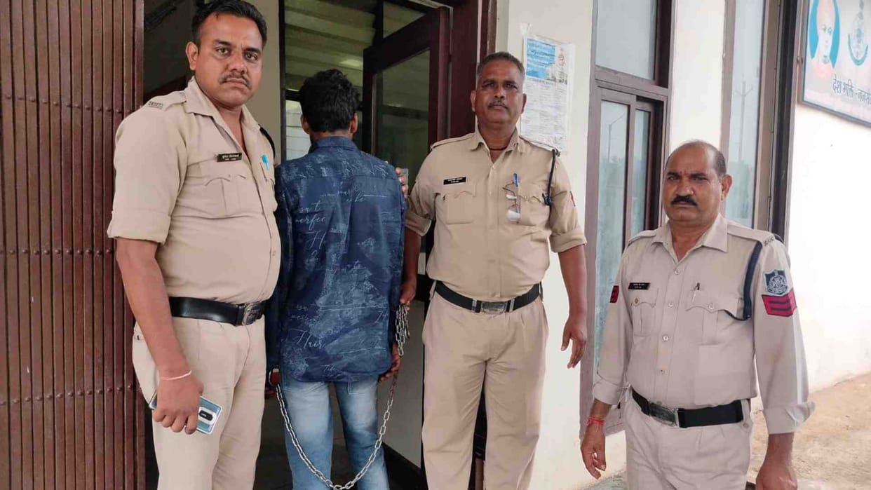Sagar News: Accused arrested for burning a minor alive during a party