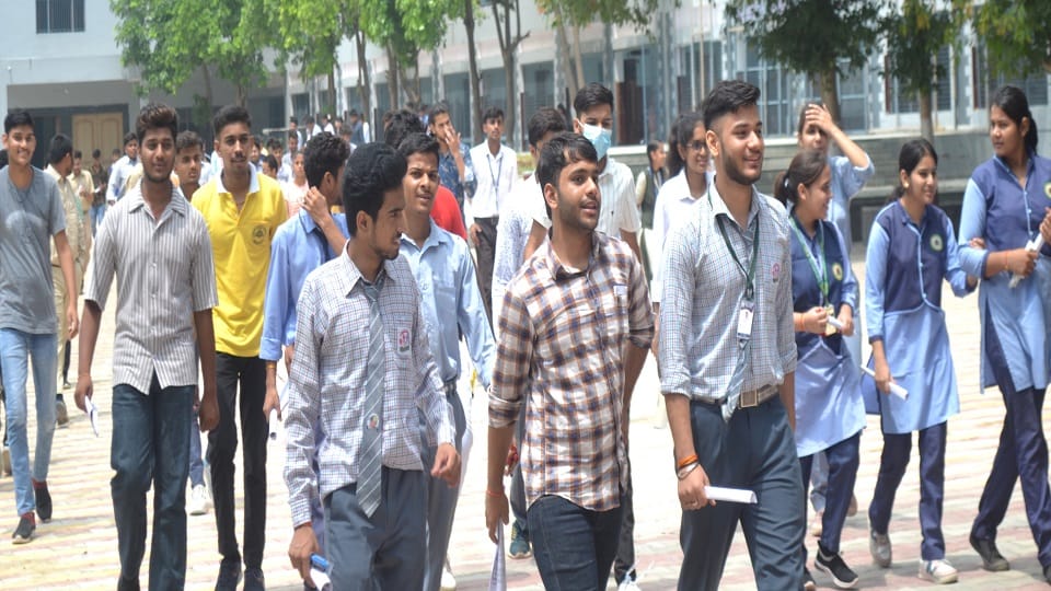 CBSE supplementary examination held in two centers