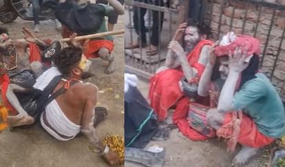 साधुओं से मारपीट: वीडियो वायरल हुआ तो हरकत में आई पुलिस, पहले टरकाया फिर मुकदमा किया दर्ज, तीन गिरफ्तार Saints beaten for not saying Hanuman chalisa in Meerut, case against three after video viral