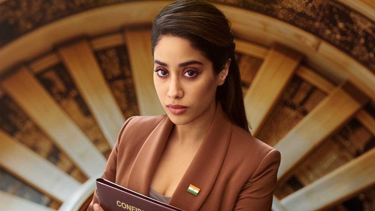 Ulajh new poster released of janhvi kapoor Gulshan Devaiah Roshan Mathew Meiyang Chang Adil Hussain film
