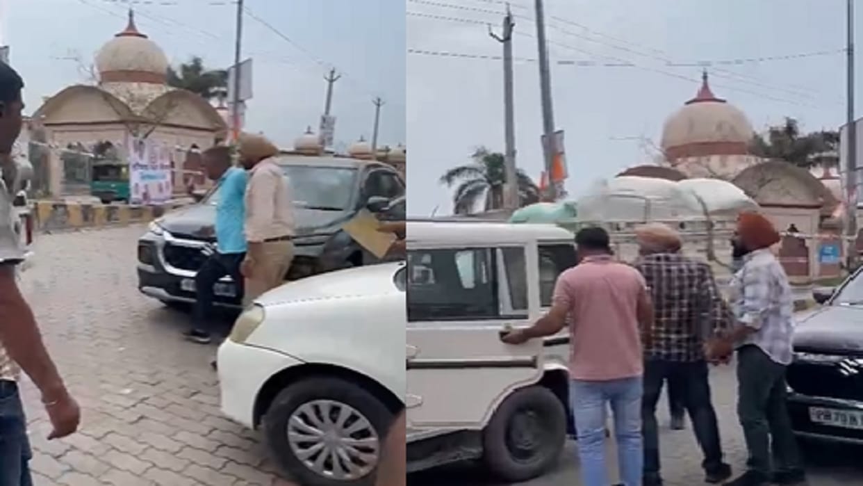 Ambala ACB team caught two home guard jawans taking a bribe of Rs 10,000, they were on duty at Agrasen Chowk