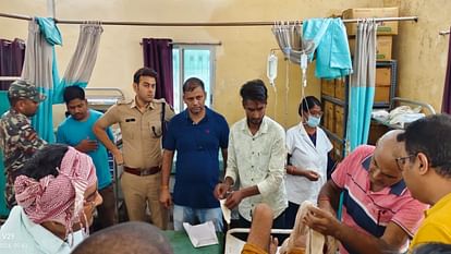 Bihar News: Bike riding criminals shot former Panchayat Mukhiya's brother in Gopalganj, admitted to hospital