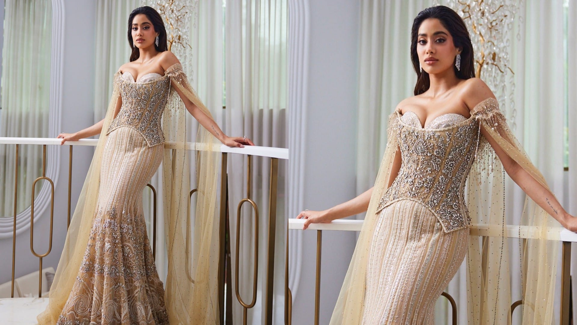 Janhvi Kapoor in Ambani Wedding Fashion inspired by Janhvi kapoor