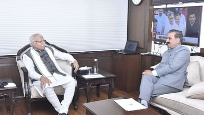 Himachal CM: मुख्यमंत्री ने केंद्रीय मंत्री खट्टर से की मुलाकात, BBMB के पास लंबित बकाया राशि का उठाया मामला Himachal CM Sukhu met Union Minister Khattar raised the issue of pending dues with BBMB