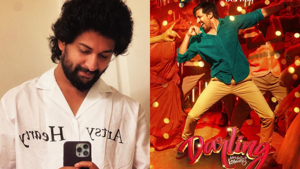 Nani want big success of Nabha Natesh and Priyadarshi upcoming comedy film Darling like Teja Sajja Hanuman