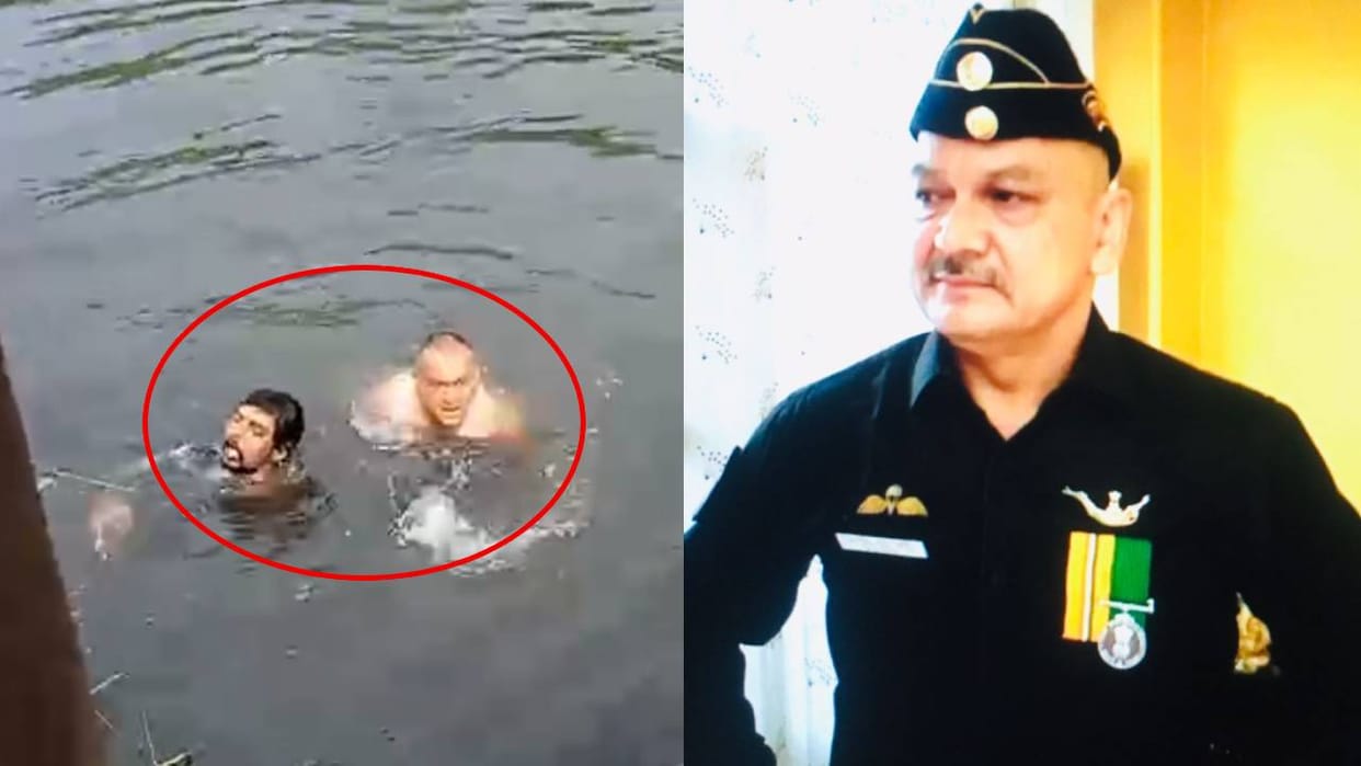 Former Navy Marine Commando saved the life of a drowning youth in Ghaziabad