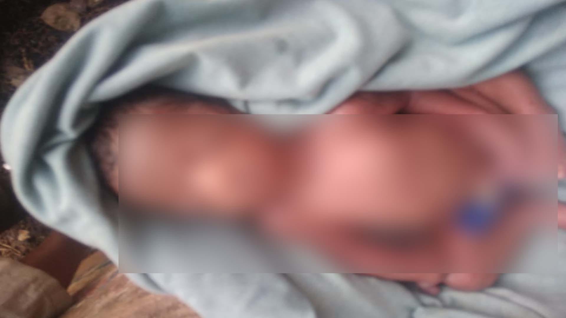 Meerut: girl child was thrown in the garbage in Sports City, queue of people to adopt her