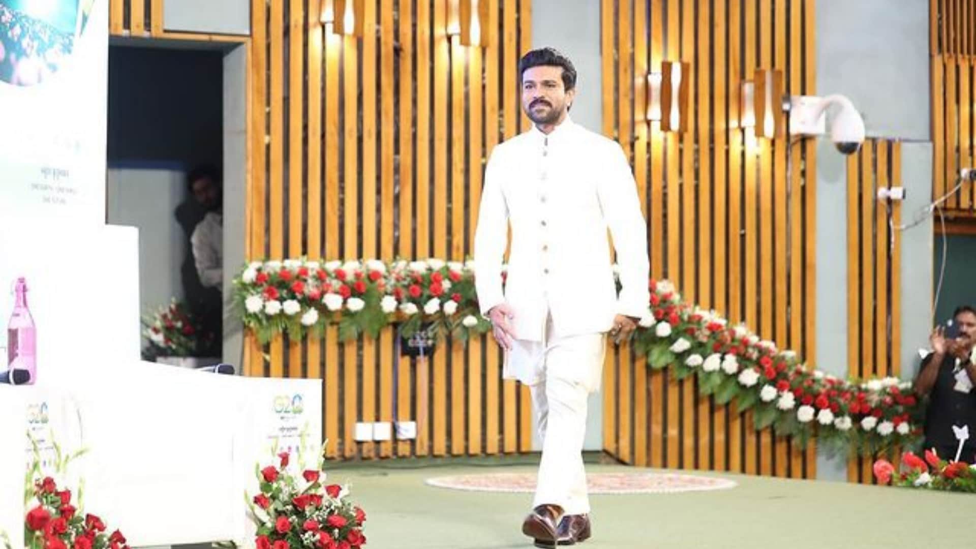 Ram Charan wax statue to be installed in Madame Tussauds Museum London RRR star arrived to give measurements