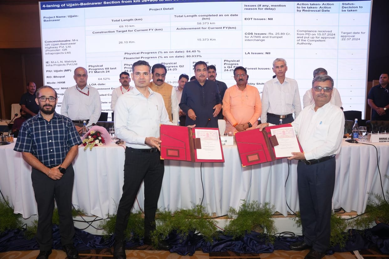 MP News: Mahakaleshwar Temple Ropeway Project approved, Gadkari reviews project worth more than Rs 100 crore