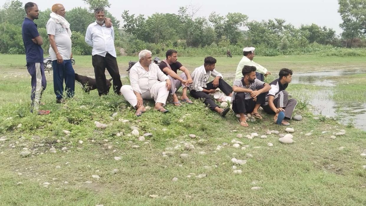 Una News One and half year old girl drowned in Sutlej