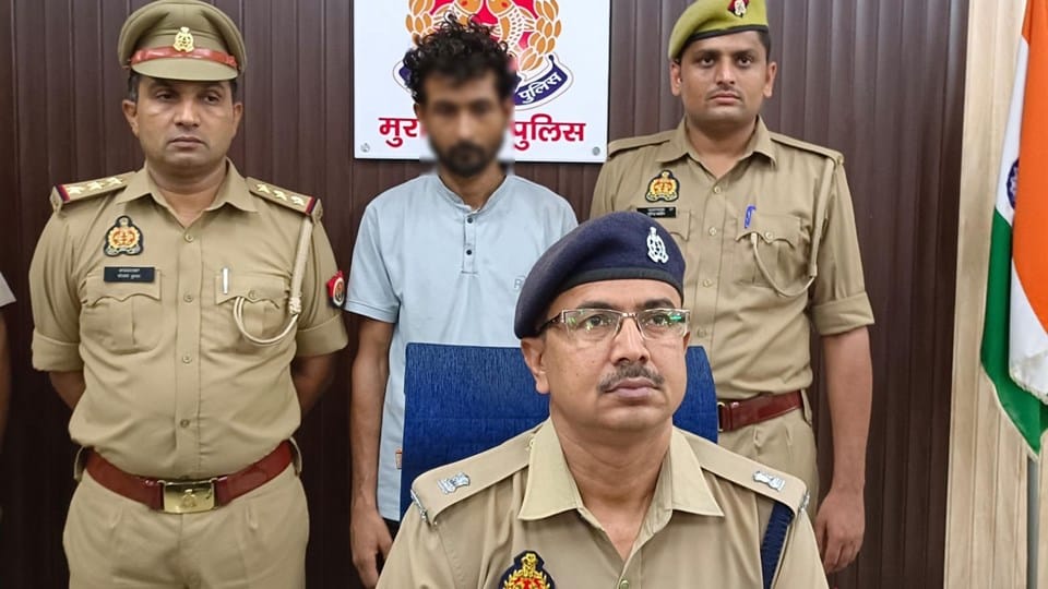 Moradabad:wife along with her lover had conspired to murder brass businessman, Murder accused arrested