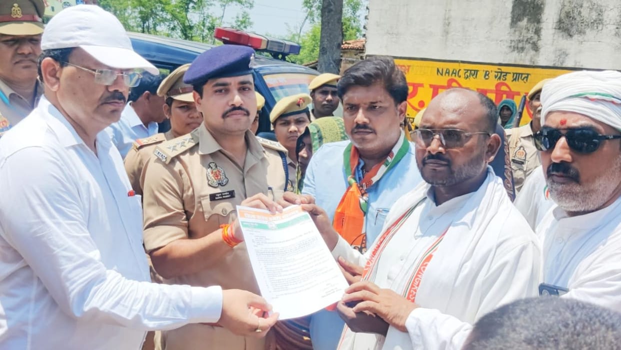 Ubbha incident in sonbhadra Victims expressed pain on anniversary SP and Congress stopped by police