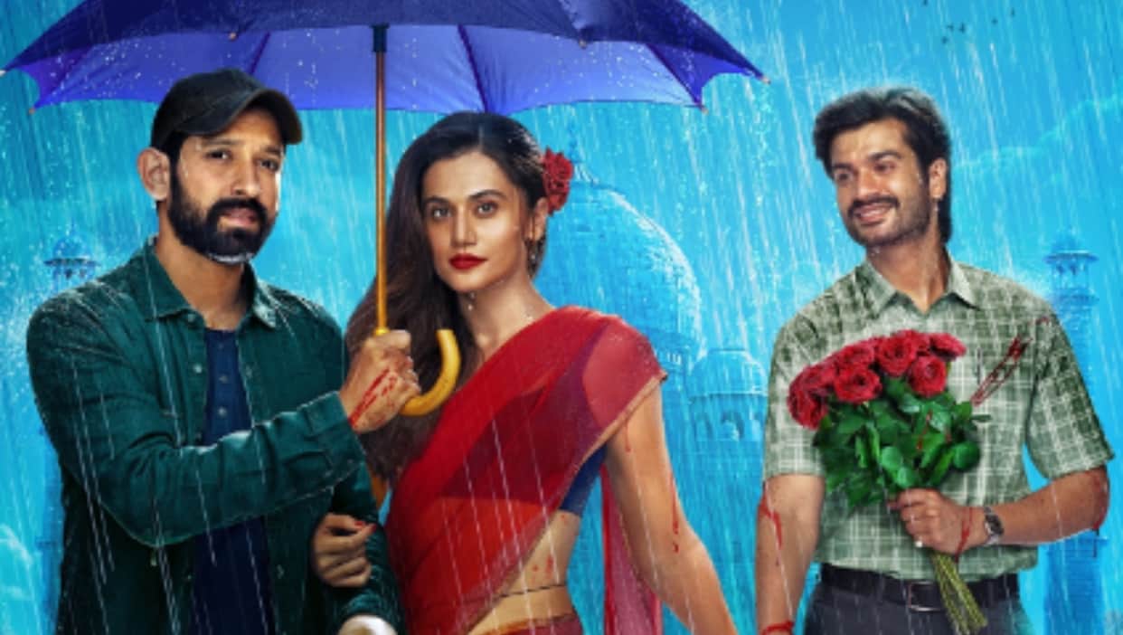 Phir Aayi Hasseen Dillruba Trailer release Taapsee Pannu Vikrant Massey Sunny Kaushal film to hit on netflix