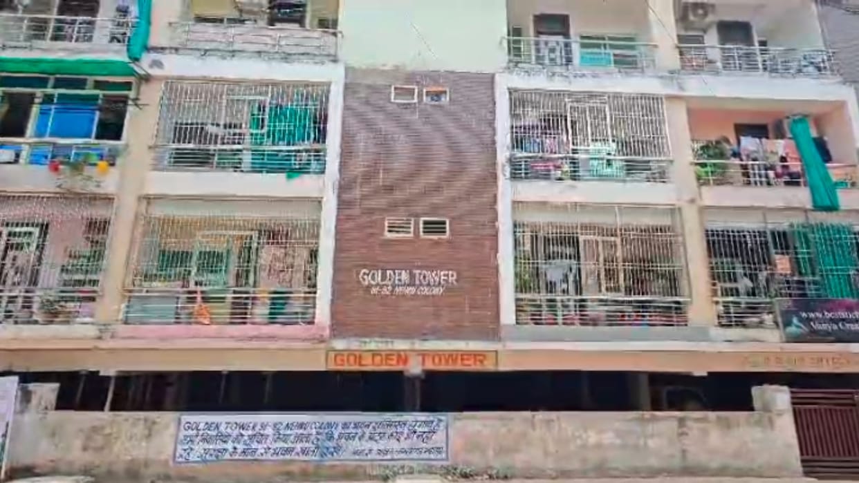 Gwalior: Lives of 27 families saved in Gwalior, pillar of Multi suddenly broke, everyone became homeless.
