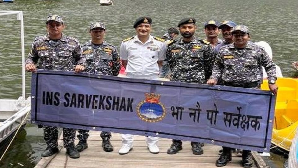 Seven-day bathymetric survey of Naini Lake begins in nainital