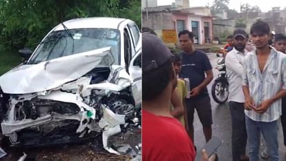 Roorkee Accident News Two cars collided in Lakhnauta in Jhabrera two dead many injured