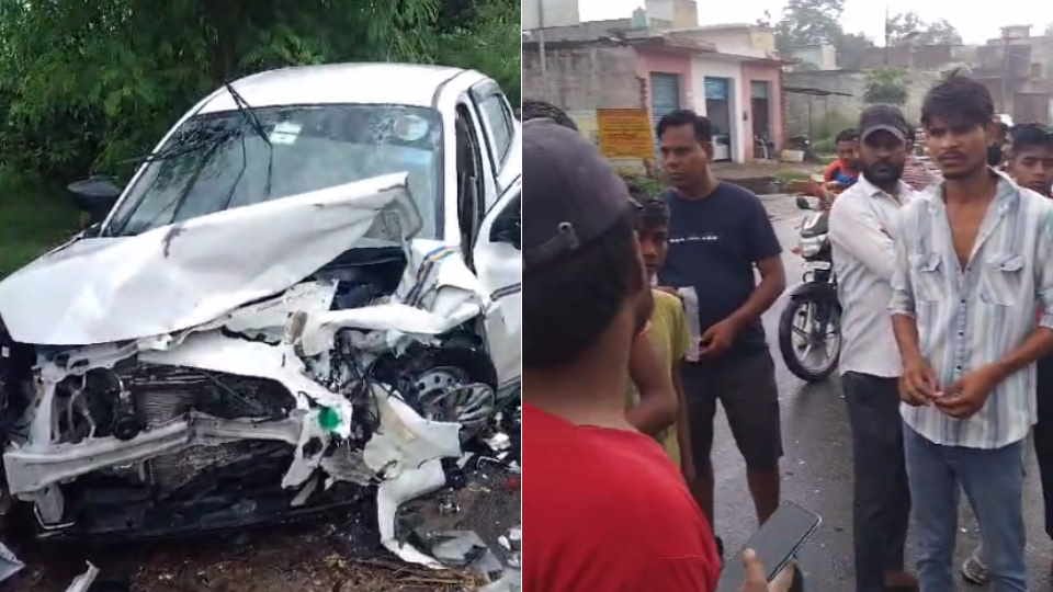 Roorkee Accident News Two cars collided in Lakhnauta in Jhabrera two dead many injured