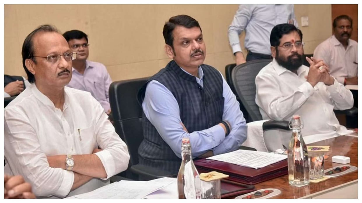 Maharashtra: Ajit Pawar meets Amit Shah before elections; Opposition alliance also brainstorms on seat sharing