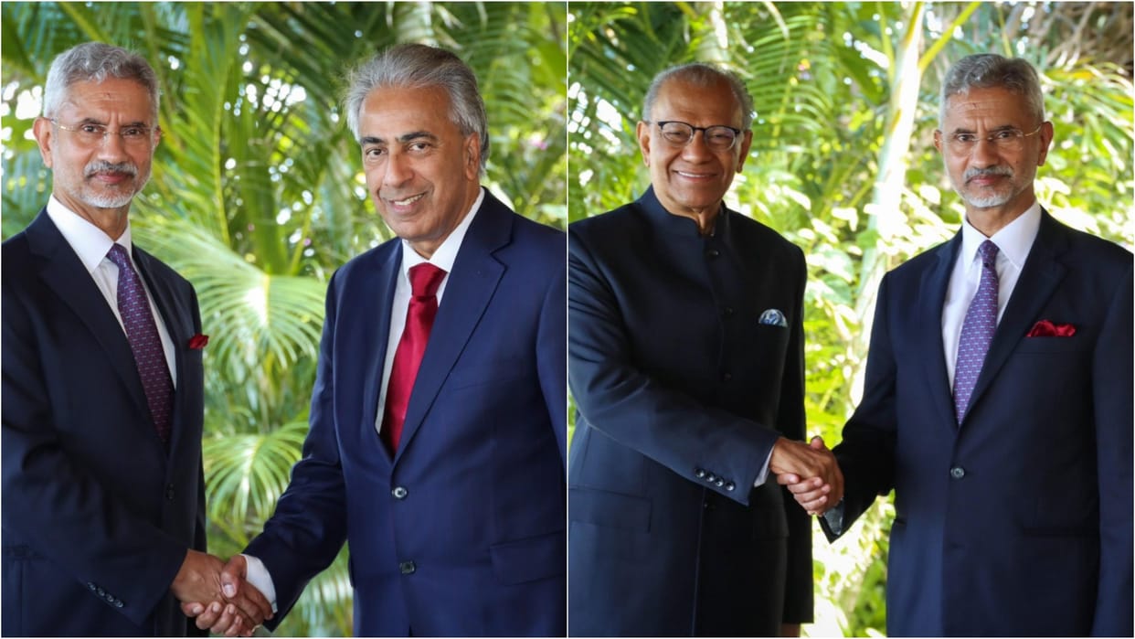 Jaishankar meets Mauritius political leaders said discussed significance partnership
