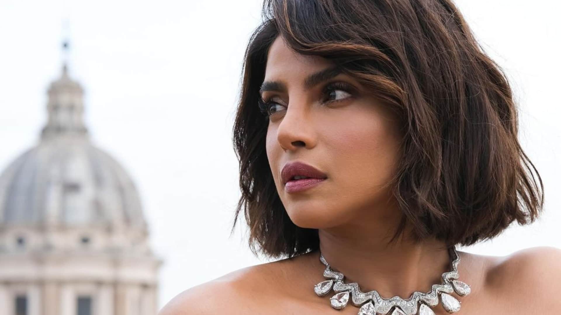 Priyanka Chopra Shares Clip Of Injured Hand from Her Upcoming Film The Bluff its just a makeup