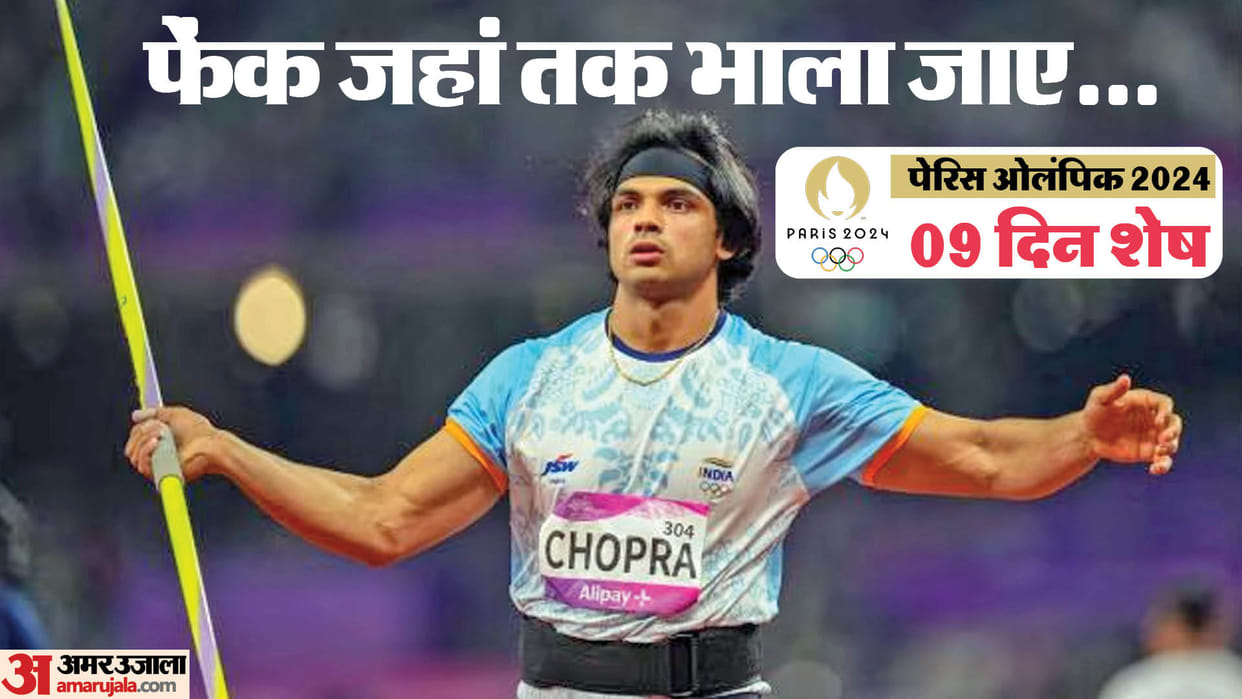 Paris Olympics 2024 Indian Athletes Neeraj Chopra Avinash Sable Parul Chaudhary News in Hindi