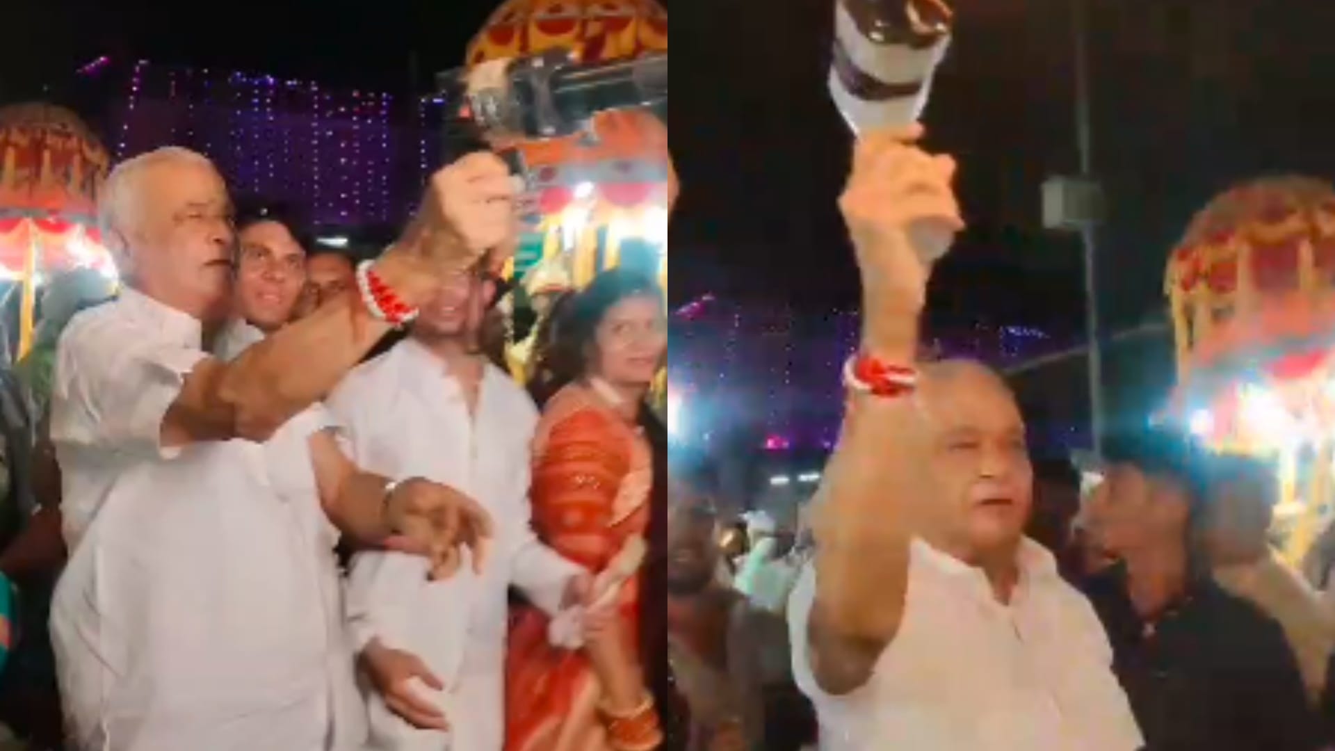 कार्यकर्ताओं के बीच किरोड़ीलाल मीणा
