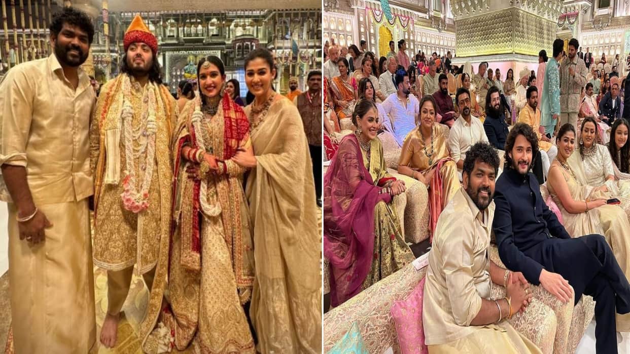 Nayanthara filmmaker Vignesh drop pics with newlyweds Anant Ambani and Radhika Merchant wrote special note
