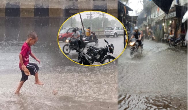 Weather Update West UP: heavy rain in Muzaffarnagar-Saharanpur, heat and humidity in Meerut