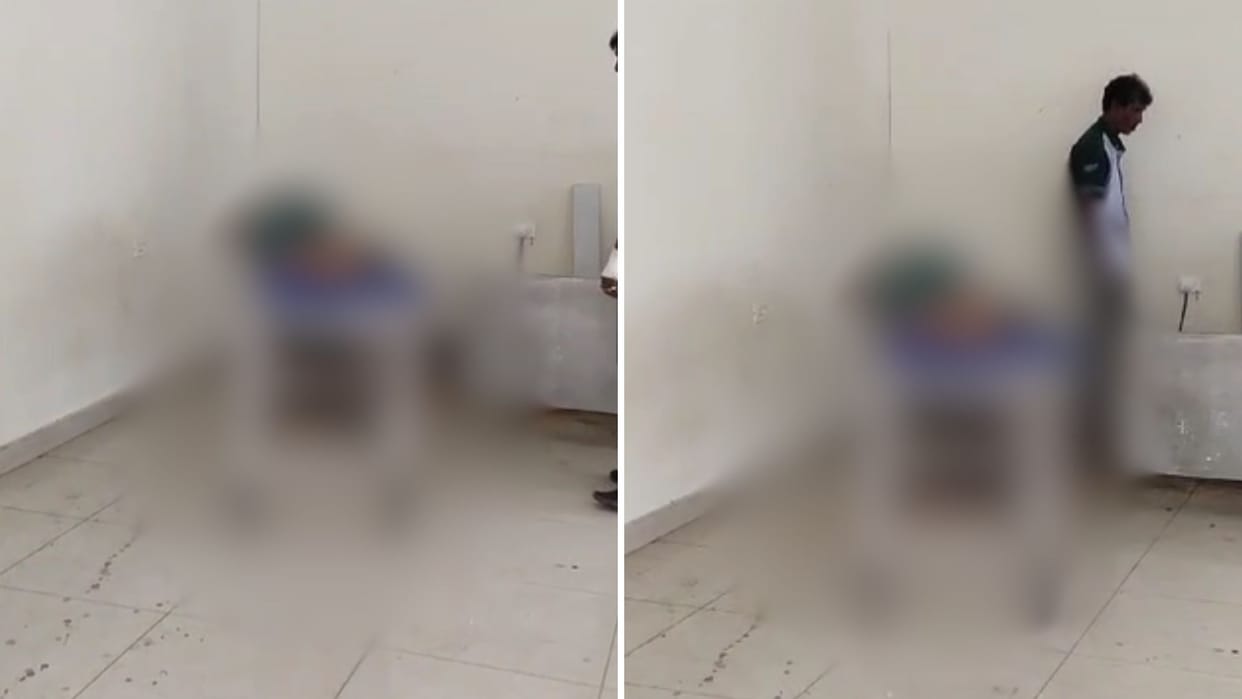 Night shelter turned into mortuary Woman body left stretcher for 15 hours pregnant disturbed smell