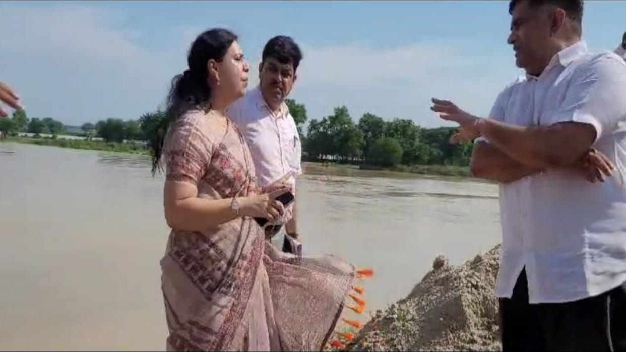 Deoria DM Divya Mittal said during inspection of the dam, they will not melt in the sun