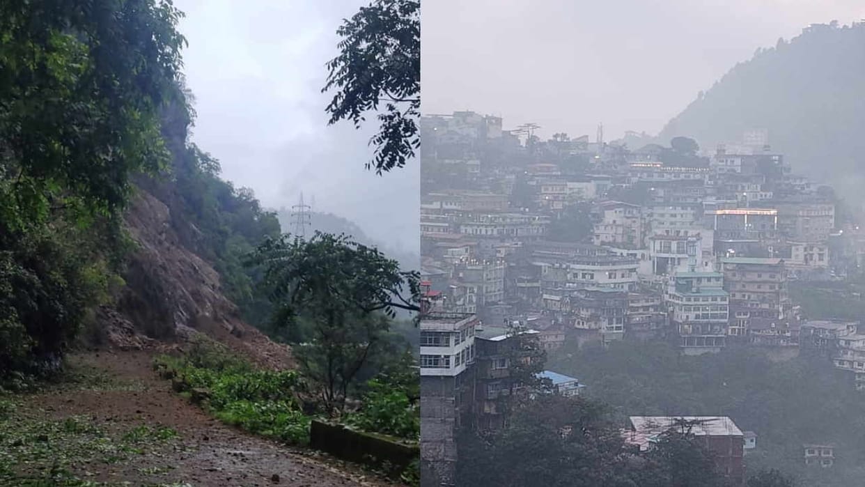 Uttarakhand Weather News Pauri highway blocked due to debris Siddhbali and Dugadda barriers closed