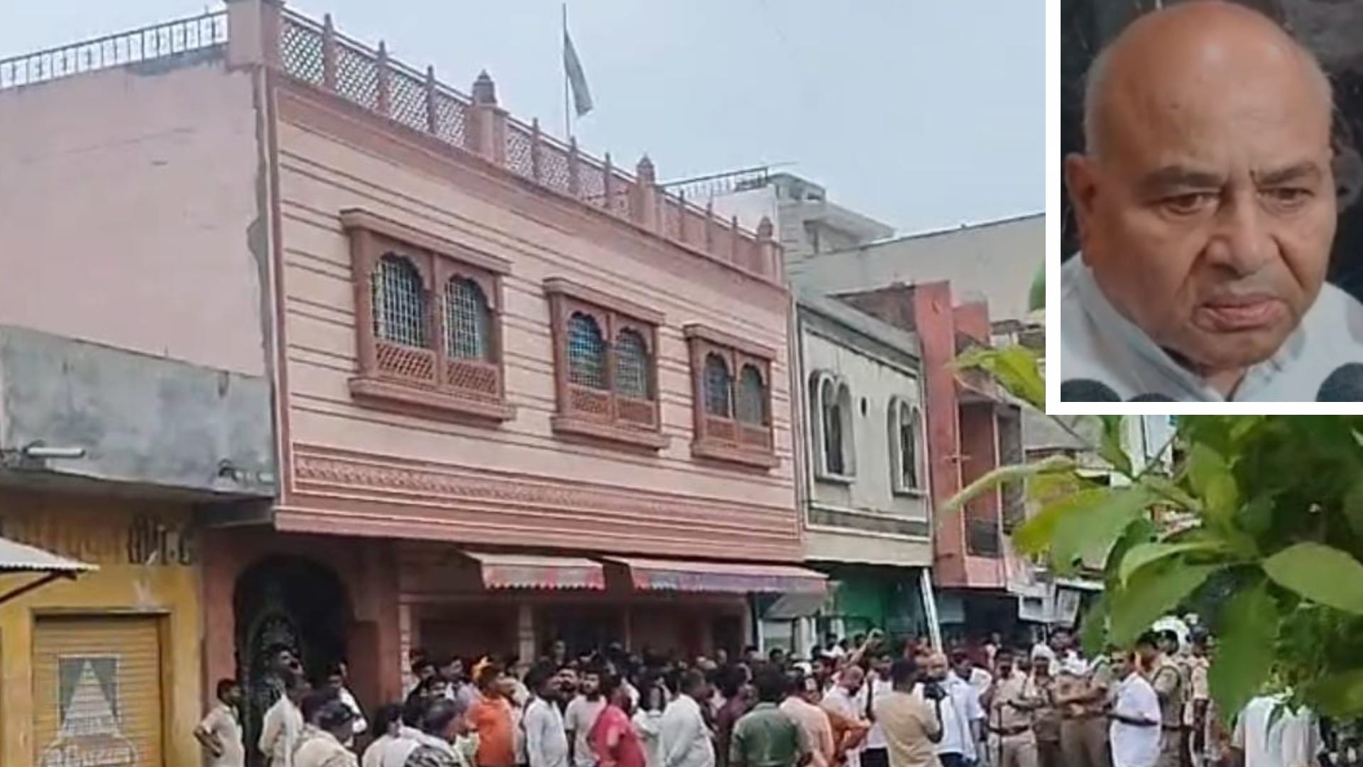 भिंड में गोविंद सिंह के बंगले की नपती करने पहुंची टीम