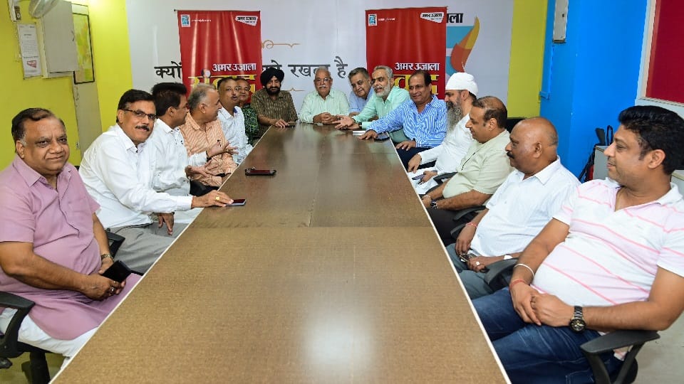 Samwad organized before 25th foundation day of Amar Ujala in Chandigarh