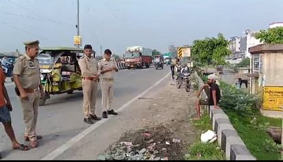 newborn was thrown near the Ishan river bridge Wrapped in clothes