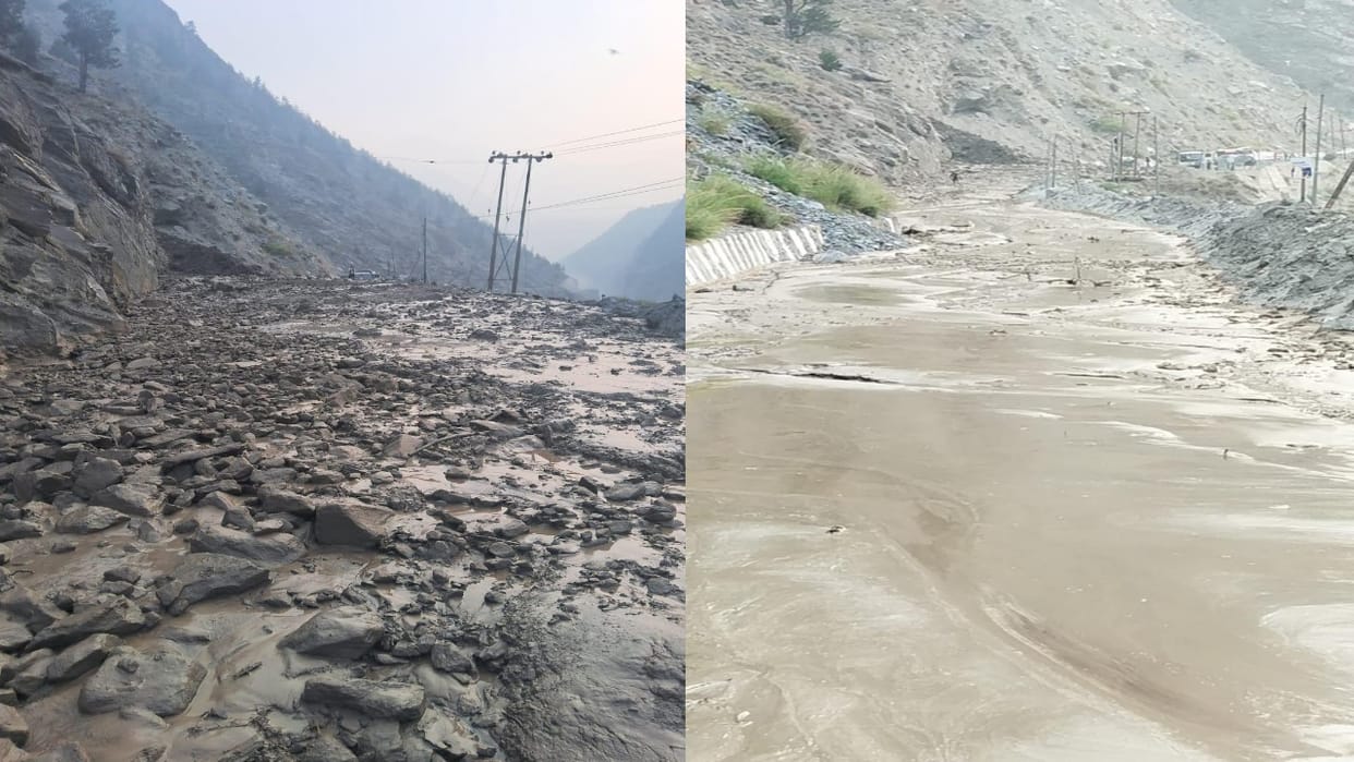 Himachal Weather: imd heavy rainfall alert in many parts of the state, landslide in Kinnaur