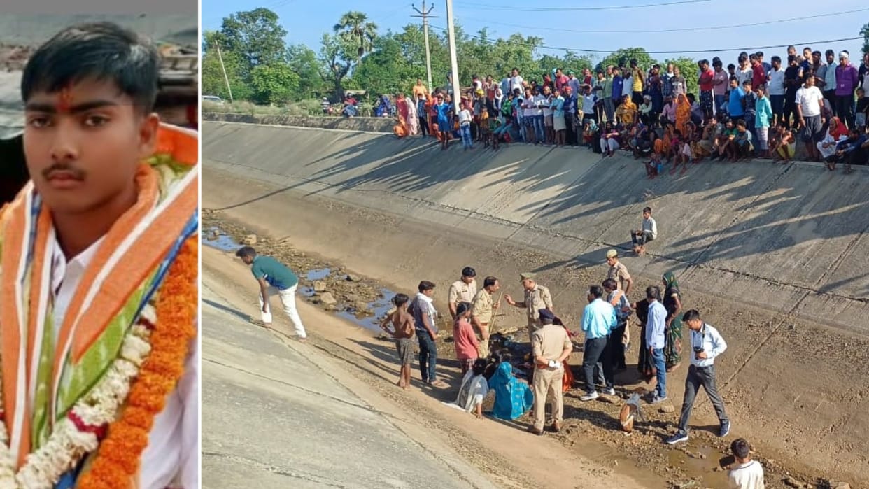 Young man body found canal in sonbhadra murder alleged family members created ruckus