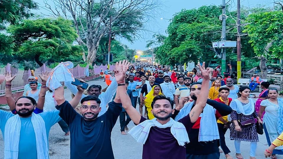 Mudia Mela 2024 Pilgrims Arrived In For Govardhan Parikrama