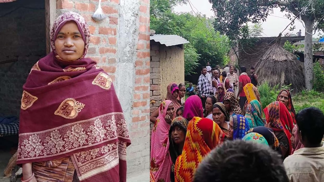 Hardoi: Dead body of married woman found hanging