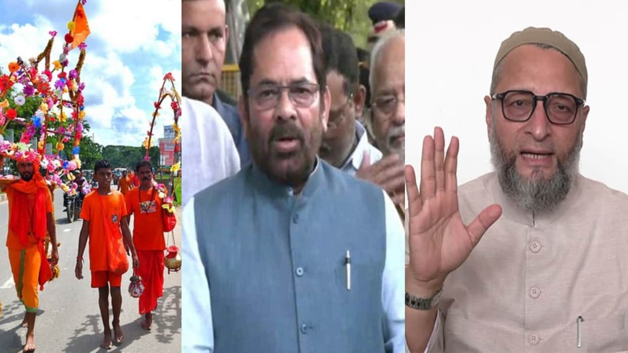 Former union minister Mukhtar Abbas Naqvi takes a dig at the order related to Kanwar Yatra route in UP