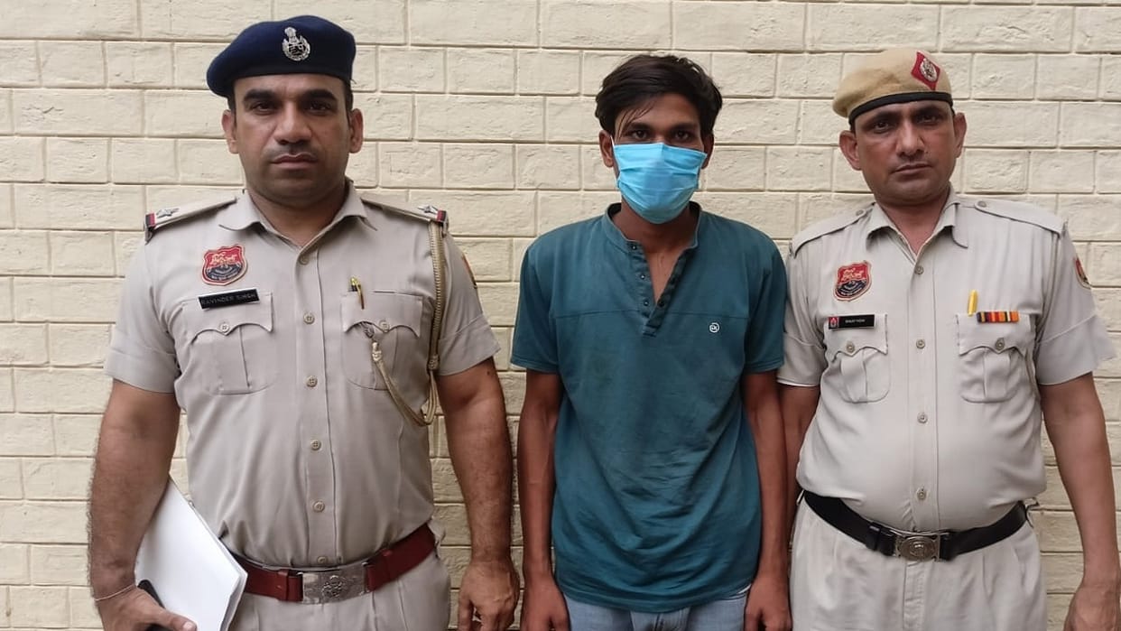 Case of armed robbery at gas agency in Jhajjar, police took action and arrested one accused