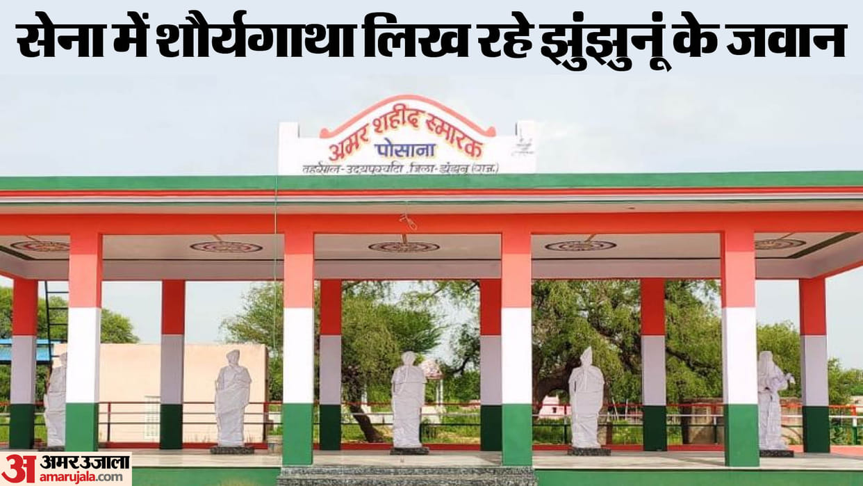 Jhunjhunu where there is martyr statue in every village 485 soldiers have been martyred so far