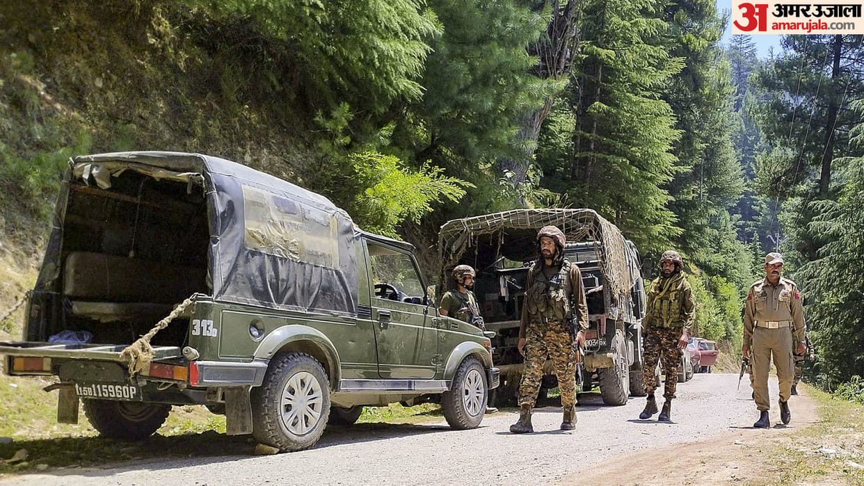 Jammu and Kashmir Encounter between security forces and terrorists in Shopian news in hindi
