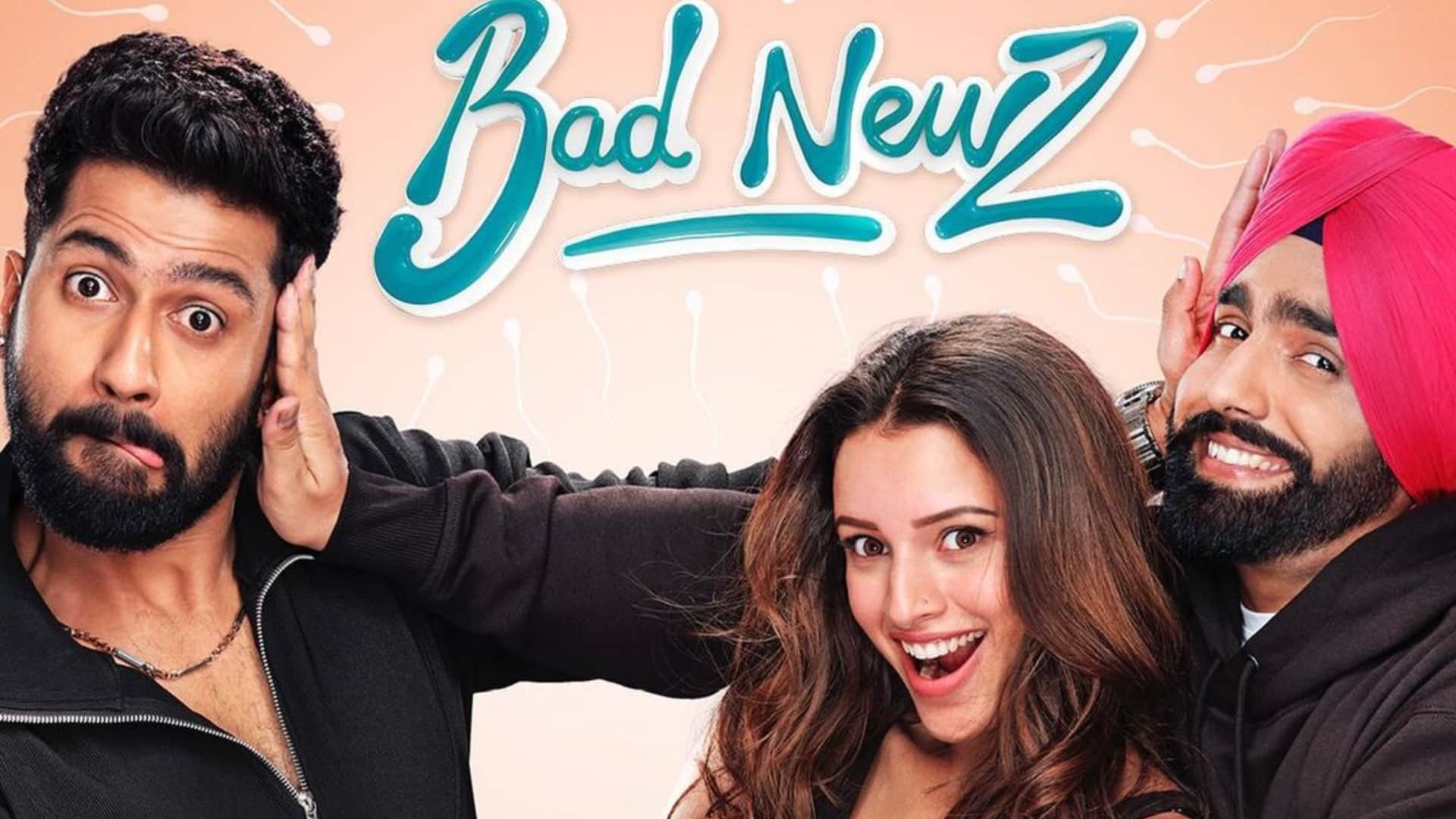 Bad Newz OTT Release partner locked for Vicky Kaushal Triptii Dimri Ammy Virk Released film collection