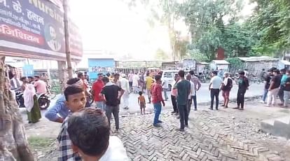 Bihar News : Mother child died due to negligence in private hospital in Gopalganj doctors escaped