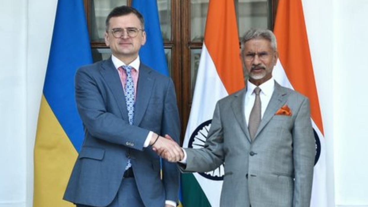 EAM Dr S Jaishankar conversation with Ukraine Foreign Minister Dmytro Kuleba