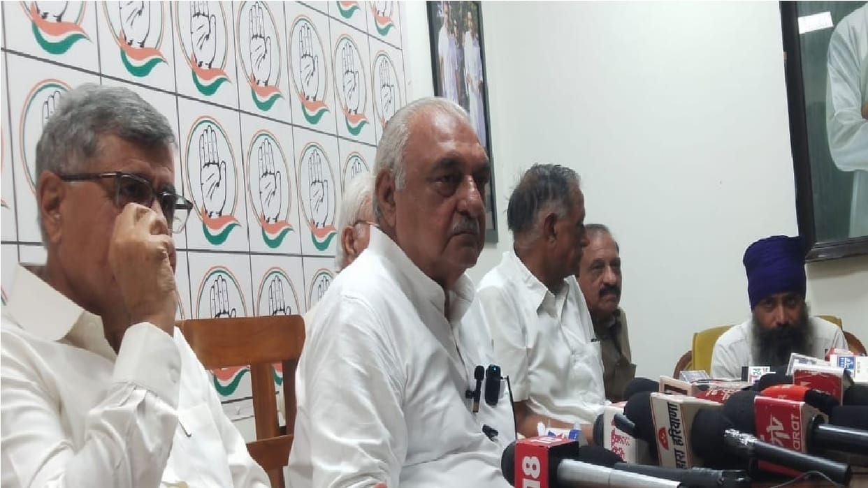 Former CM Hooda reply to Amit Shah, BJP in trouble due to Haryana Maange Hisaab campaign