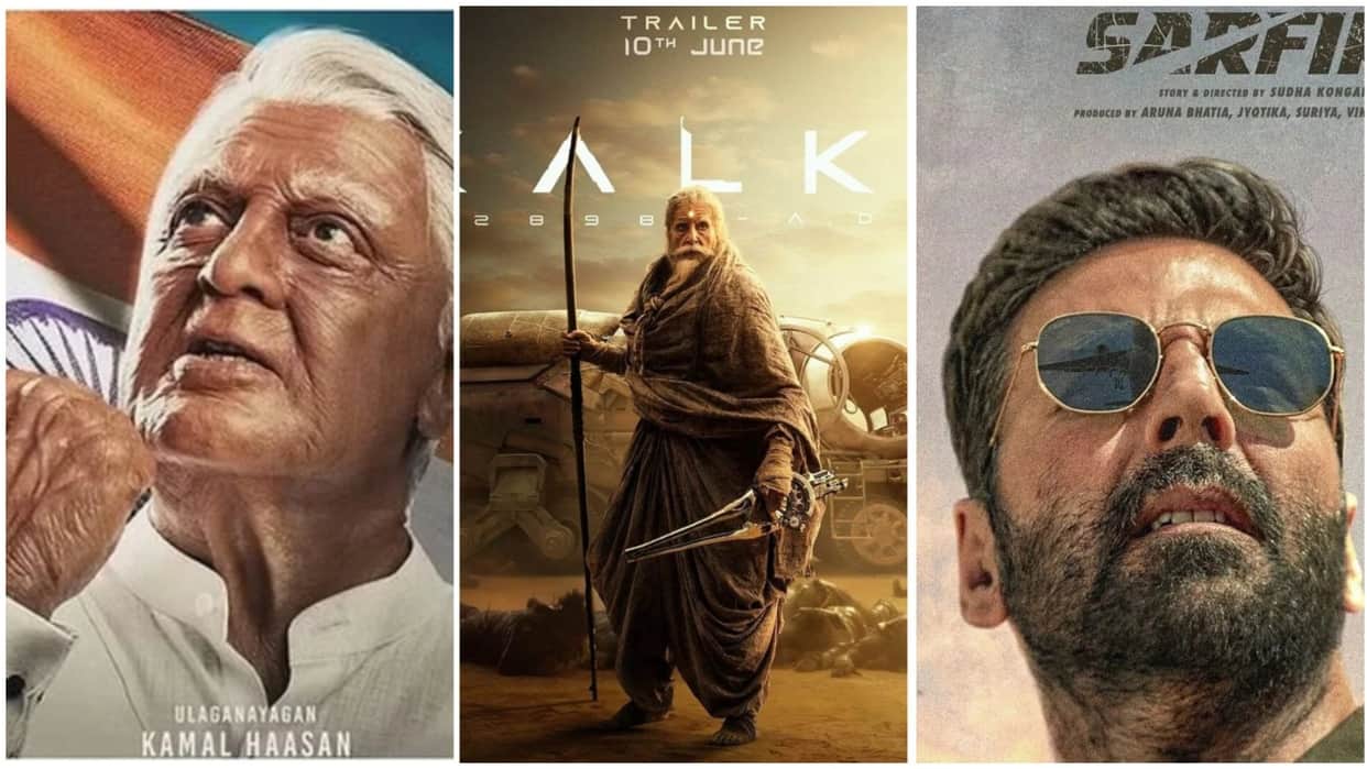 Thursday Box Office Collection Sarfira Indian 2 Kalki 2898 AD and Kill Movie Total Earnings Details