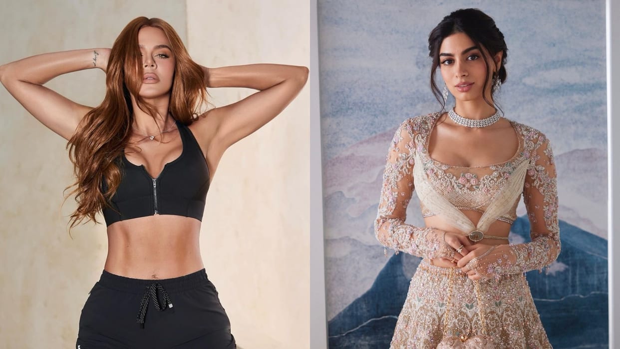 Khloe Kardashian shared khushi kapoor picture indian fans reacted with funny comments