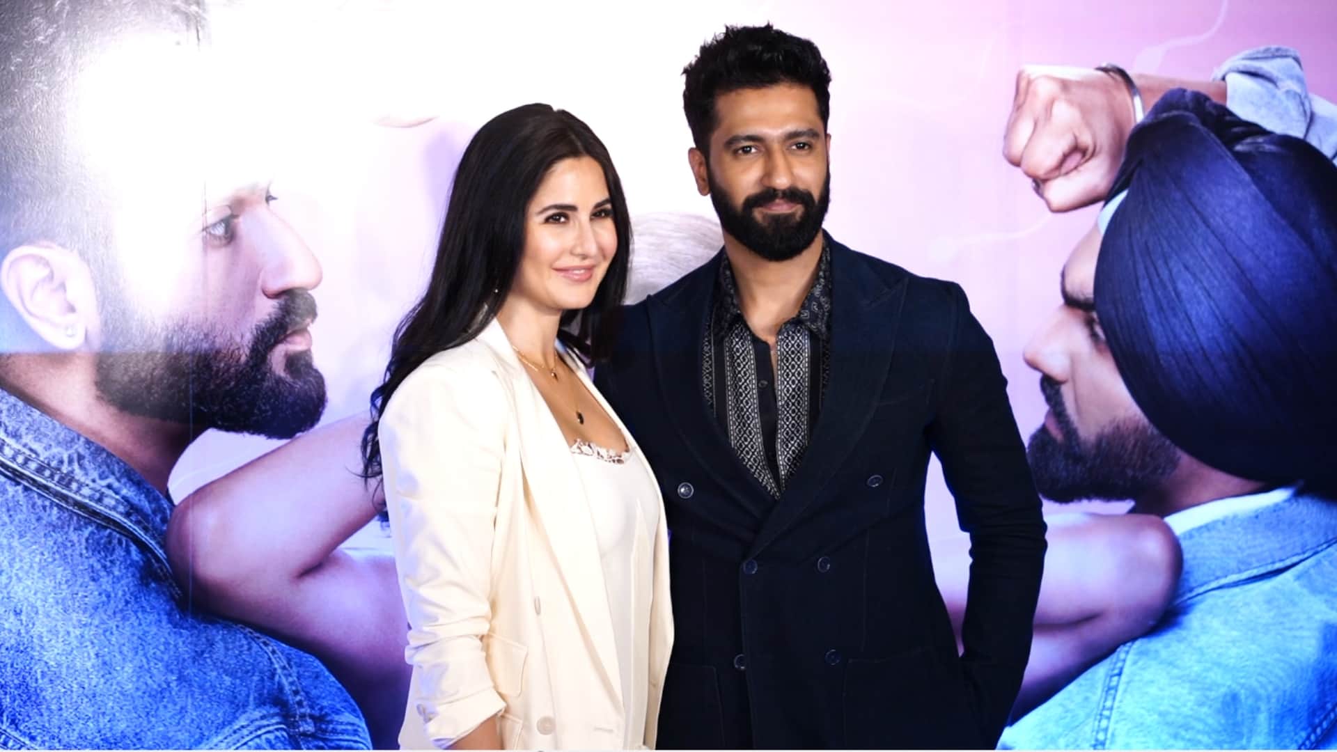 Vicky kaushal and katrina kaif flaunted in traditional look fans and celebrities reacted and wish him diwali