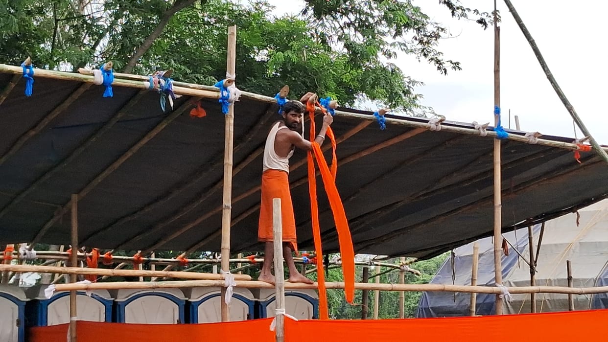 Tent city will be built again in Kashi hot air balloons also fly location will change after NGT action